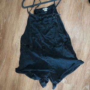 Black/grey Billabong Overalls